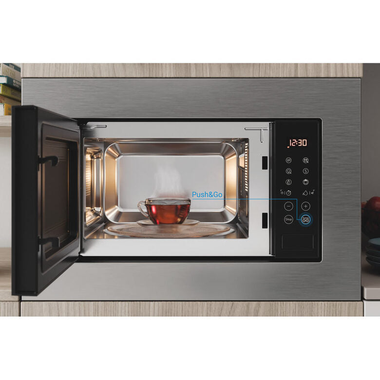Indesit MWI 120 SX Microonde a Incasso  20 L 800 W Acciaio inossidabile