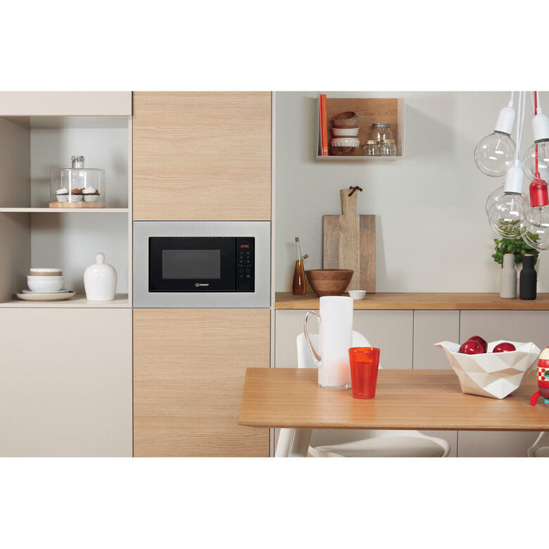 Indesit MWI 120 SX Microonde a Incasso  20 L 800 W Acciaio inossidabile