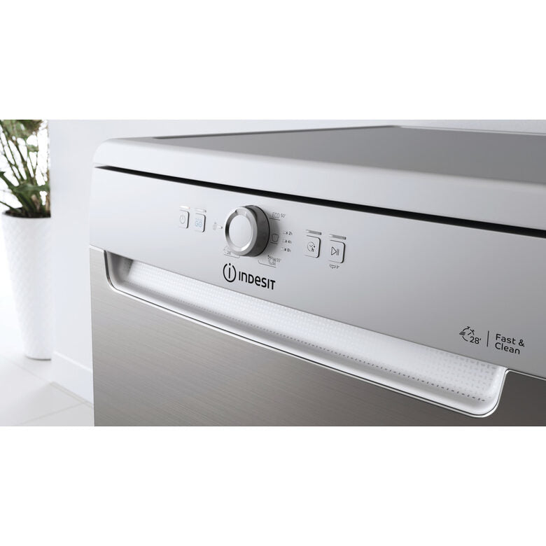 Indesit DFE 1B19 X Lavastoviglie Libera installazione 14 coperti F