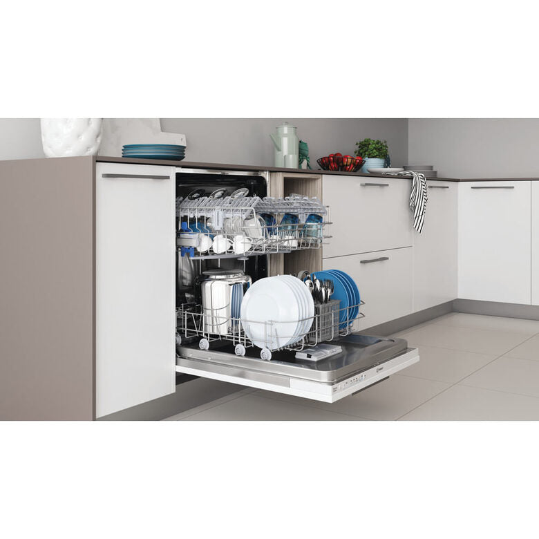 Indesit DIE 2B19 A Lavastoviglie a Incasso Scomparsa Totale 14 coperti F