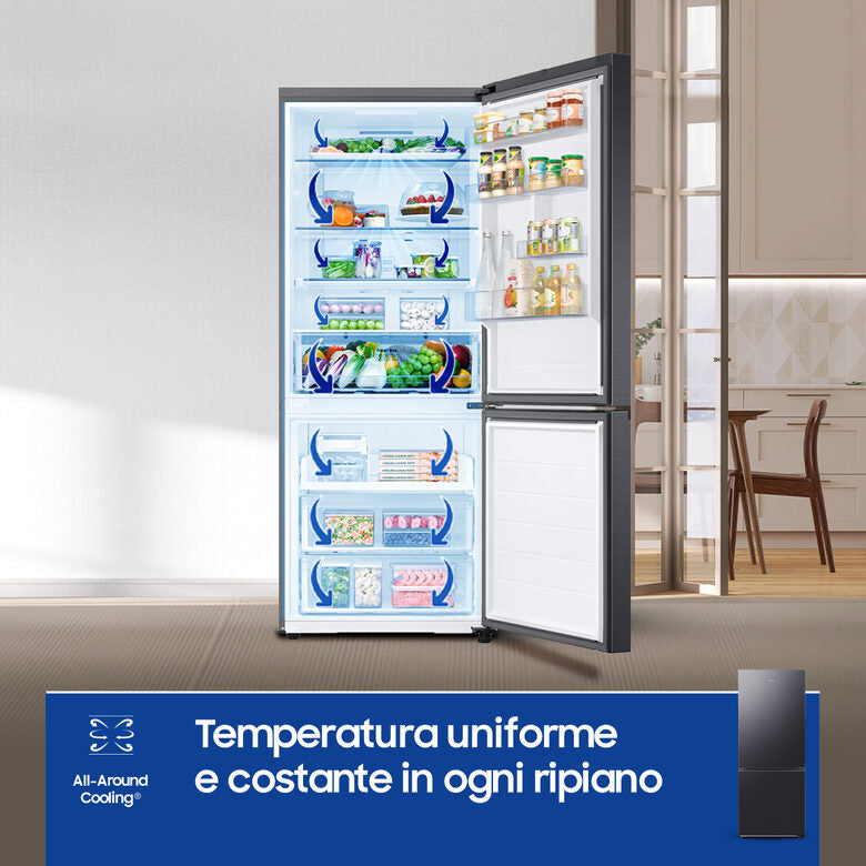 Samsung RB50DG601EB1 frigorifero con congelatore Libera installazione 508 L E Antracite