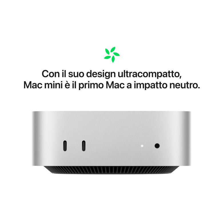 Apple Mac mini - Chip M4 10‑core CPU, 10‑core GPU, 16GB, 256GB SSD