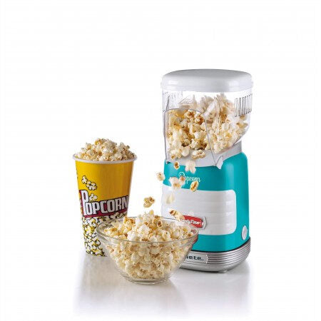 Ariete Pop Corn Party Time macchina per popcorn Blu, Trasparente 1100 W