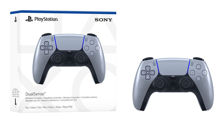Sony DualSense Argento Bluetooth/USB Gamepad Analogico/Digitale PlayStation 5