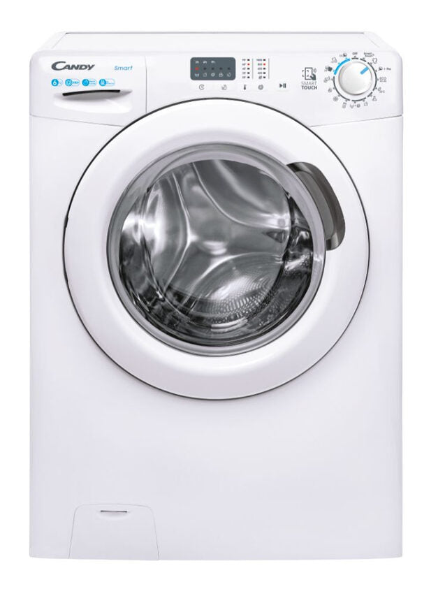 Candy Smart CS4 1061DE/1-S lavatrice Caricamento frontale 6 kg 1000 Giri/min D Bianco