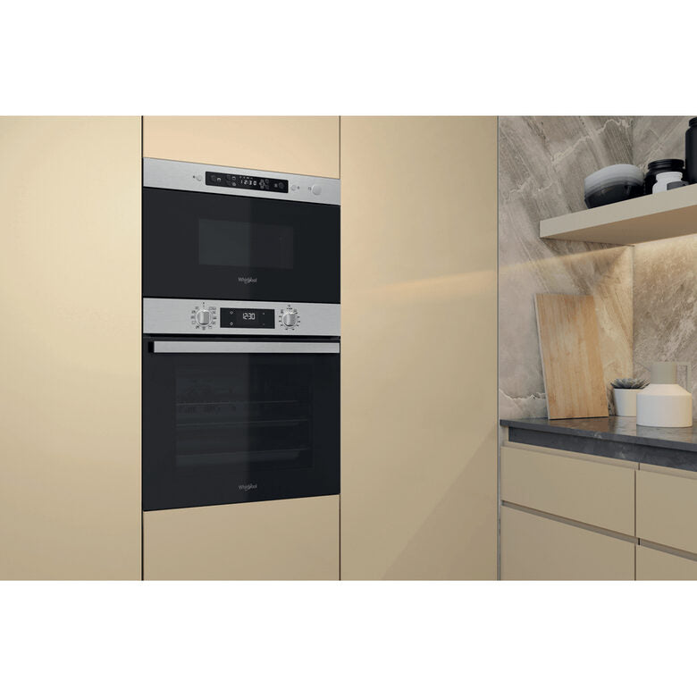 Whirlpool MBNA920X Microonde Da Incasso con grill 22 L 750 W Acciaio inossidabile