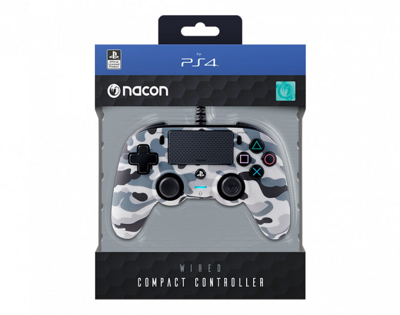 NACON Camo Wired Compact Controller Multicolore USB Gamepad Analogico PlayStation 4