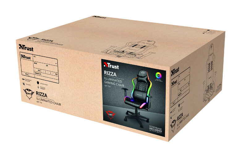 Trust GXT 716 Rizza Sedia per gaming universale Nero