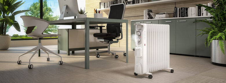 Olimpia Splendid Humi 13 Interno Bianco 2500 W Riscaldatore ambiente elettrico a olio