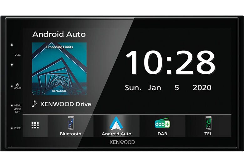 Kenwood Moniceiver DMX5020DABS Nero Bluetooth