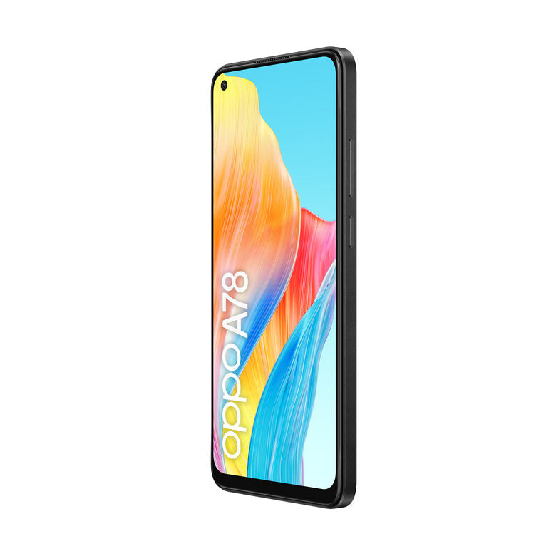 OPPO A78 4G Smartphone, AI Doppia fotocamera 50+2MP, Selfie 8MP, Display 6.43” 90HZ AMOLED FHD+, 5000mAh, RAM 8(Esp 4GB/6GB/8GB)+ROM 128GB (esp1TB), IP54, Supporto Auto [Versione Italia], Mi