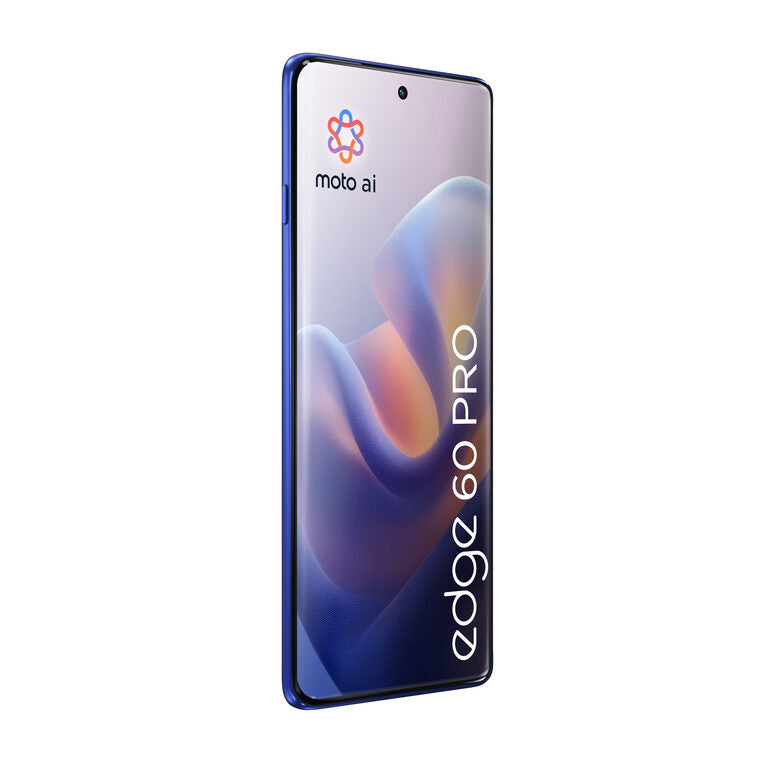 Motorola edge 60 pro con Moto AI (12/512GB, Fotocamera 50+50+10MP, selfie 50MP, Display 6.67" pOLED 120Hz, MediaTek Dimensity 8350, batteria 6000mAh, ricarica 90W, Android 15), PANTONE Dazzl
