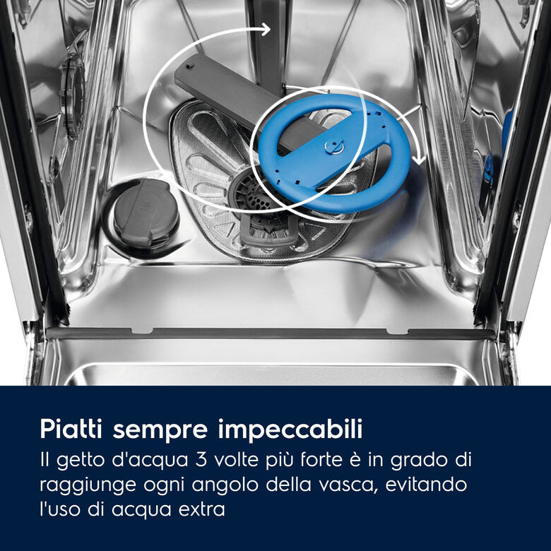 Electrolux EES47400L Lavastoviglie Integrata totale Serie 600 SatelliteClean® 60 cm