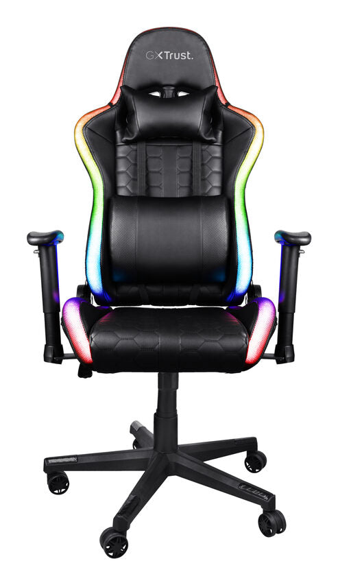 Trust GXT 716 Rizza Sedia per gaming universale Sedia tappezzata Nero