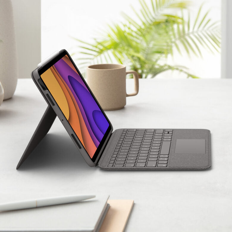 Logitech Folio Touch Grigio Smart Connector QWERTY Italiano