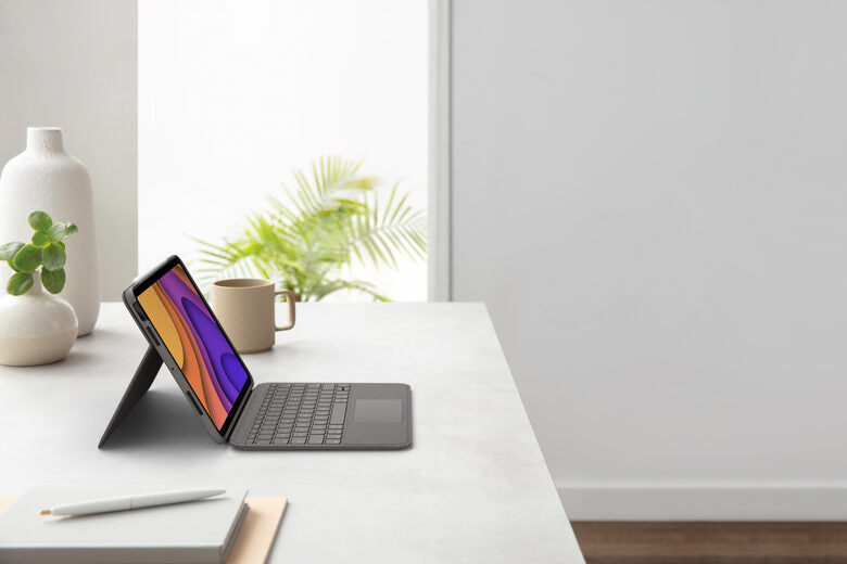 Logitech Folio Touch Grigio Smart Connector QWERTY Italiano