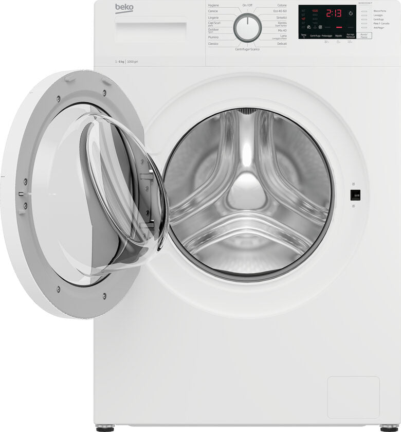 Beko WUX61032W-IT lavatrice Caricamento frontale 6 kg 1000 Giri/min E Bianco