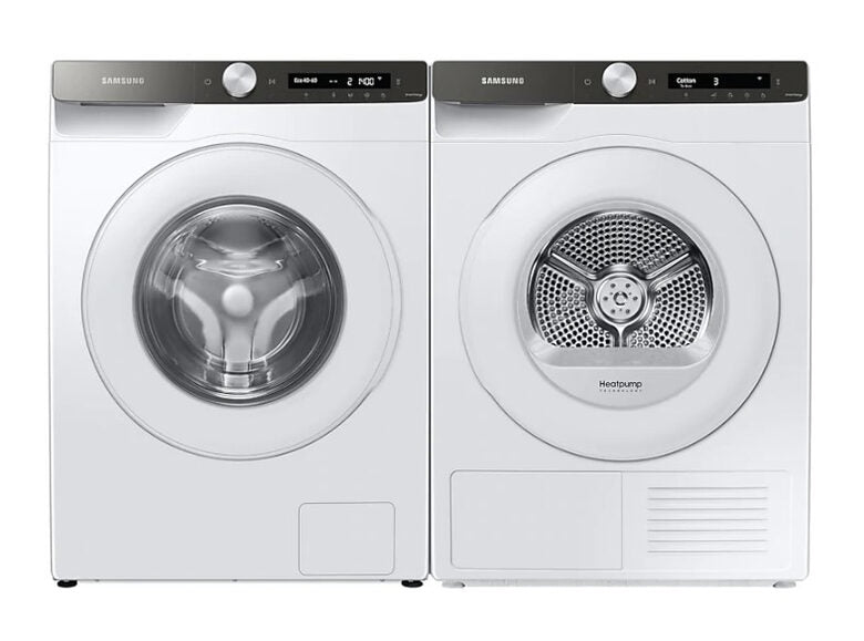 Samsung DV80T5220TT/S3 asciugatrice Libera installazione Caricamento frontale 8 kg A+++ Bianco