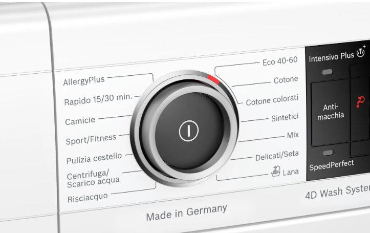 Bosch Serie 8 WAX32MH0IT lavatrice Caricamento frontale 10 kg 1600 Giri/min C Bianco