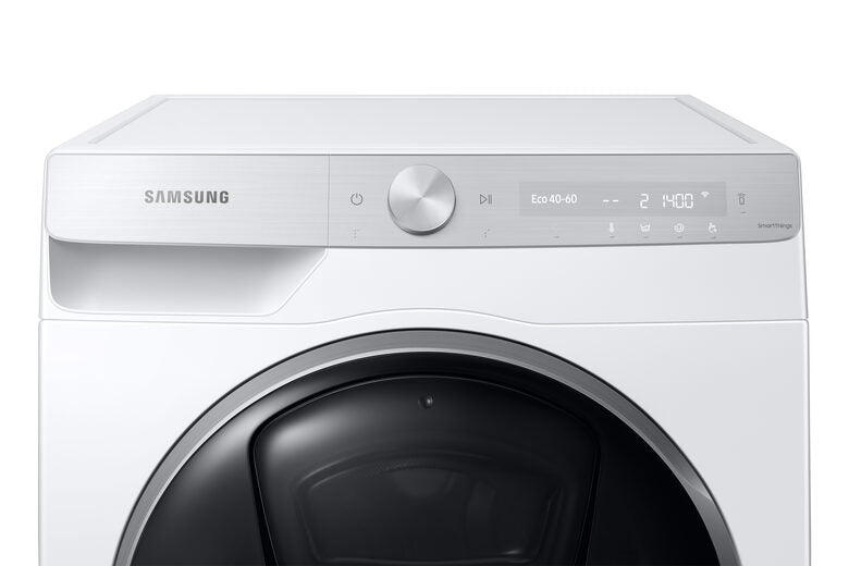 Samsung WW80T954ASH Lavatrice 8kg QuickDrive Ai Control Libera installazione Caricamento frontale 1400 Giri/min Bianco