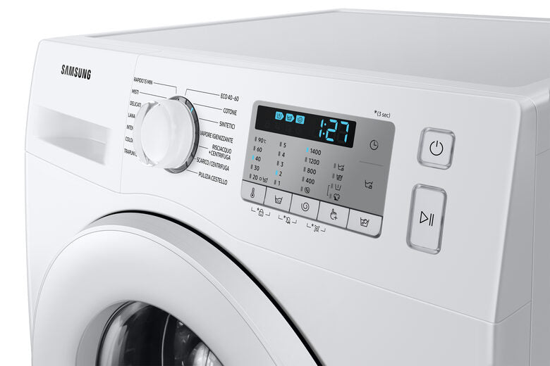 Samsung WW80TA046TH lavatrice Caricamento frontale 8 kg 1400 Giri/min B Bianco
