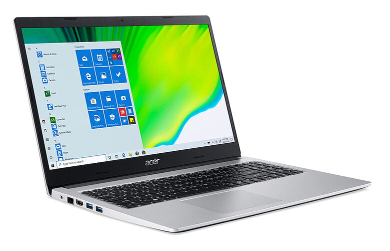 Acer Aspire 3 A315-23-R8VS Computer portatile 39,6 cm (15.6") Full HD AMD Athlon Silver 8 GB DDR4-SDRAM 256 GB SSD Wi-Fi 5 (802.11ac) Windows 10 Home Argento