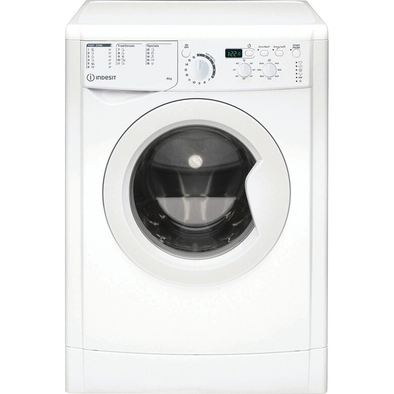 Indesit EWUD 41051 W EU N lavatrice Caricamento frontale 4 kg 1000 Giri/min F Bianco
