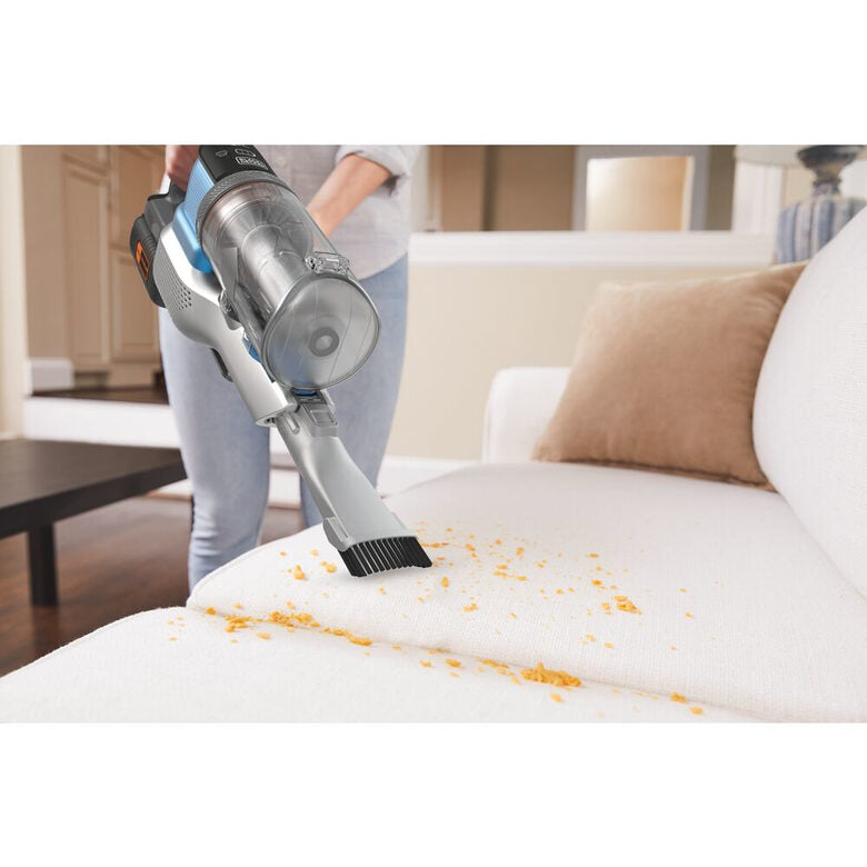Black & Decker BHFEV362DA scopa elettrica Senza sacchetto 0,75 L Grigio, Lime