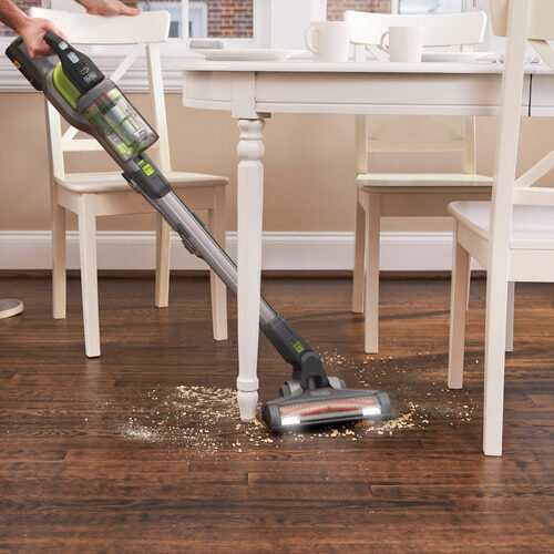 Black & Decker BHFEV362DA scopa elettrica Senza sacchetto 0,75 L Grigio, Lime