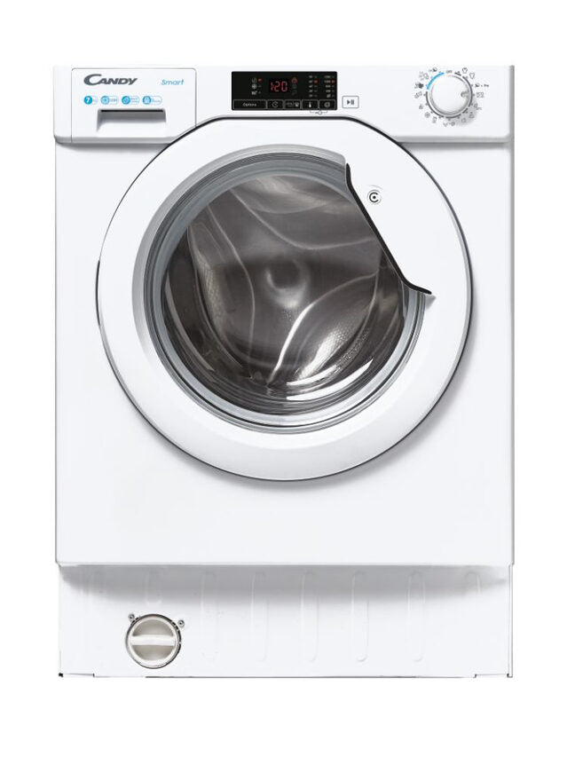 Candy Smart CBW 27D1E-S Lavatrice a Incasso Caricamento frontale 7 kg 1200 Giri/min D Bianco