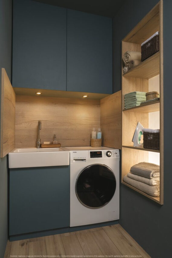 Haier Serie 636 HW70-B12636N lavatrice Caricamento frontale 7 kg 1200 Giri/min A Bianco