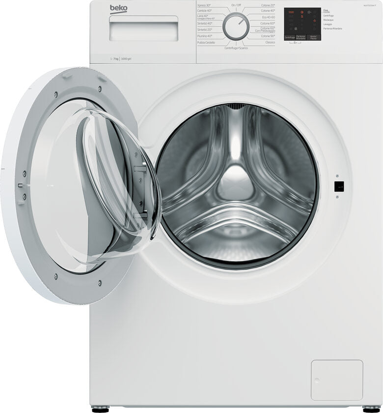 Beko WUX71031W-IT lavatrice Caricamento frontale 7 kg 1000 Giri/min E Bianco