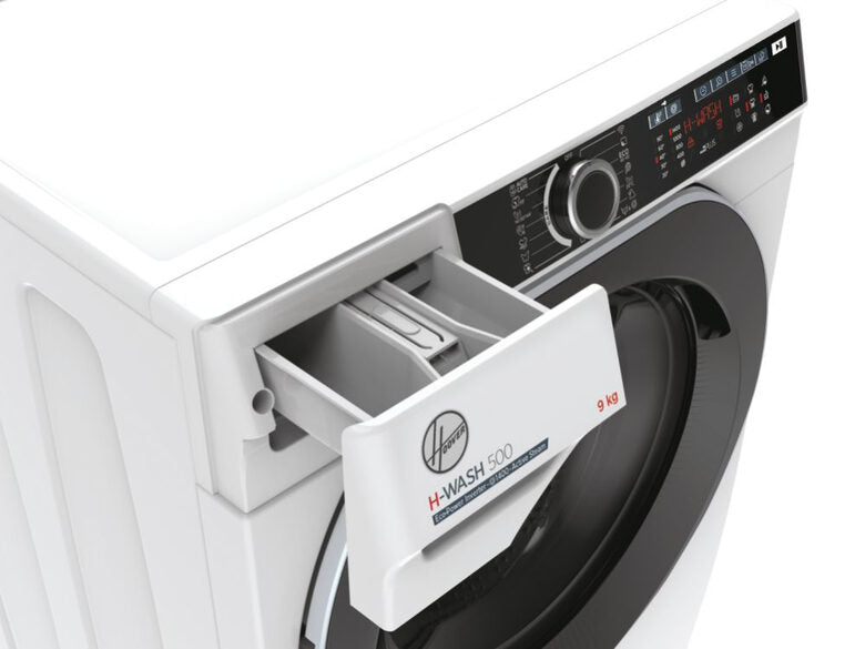 Hoover H-WASH 500 HWE 49AMBS/1-S lavatrice Caricamento frontale 9 kg 1400 Giri/min A Bianco