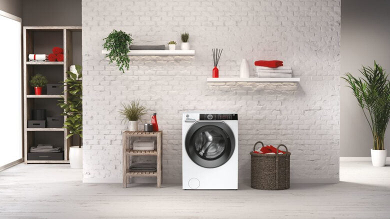 Hoover H-WASH 500 HWE 49AMBS/1-S lavatrice Caricamento frontale 9 kg 1400 Giri/min A Bianco