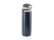 Leifheit 03275 tazza da viaggio 600 ml Nero, Blu Acciaio inossidabile