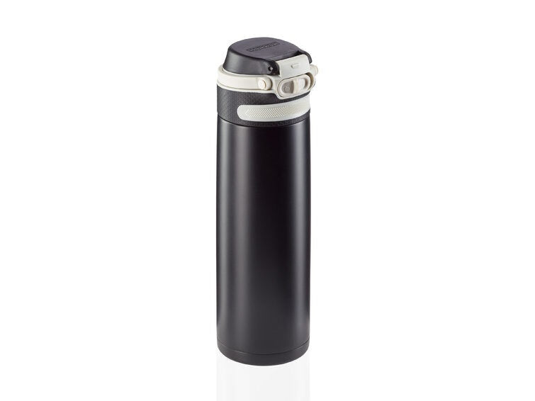 Leifheit 03271 tazza da viaggio 600 ml Nero Acciaio inossidabile