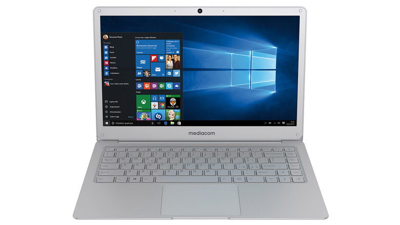Mediacom Smartbook edge 14 Computer portatile 35,6 cm (14") Full HD Intel® Celeron® 4 GB 32 GB Flash Windows 10 Home Argento