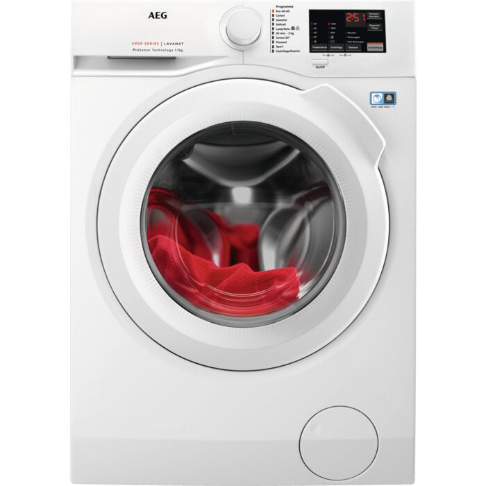 AEG L6FBI743 lavatrice Caricamento frontale 7 kg 1400 Giri/min C Bianco