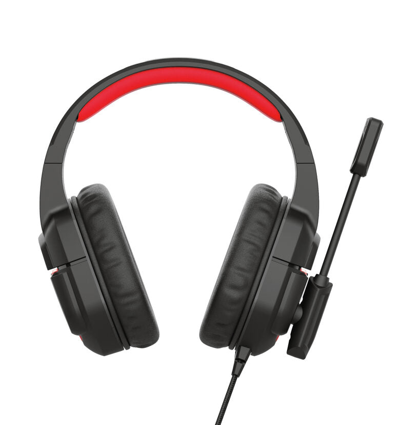 Trust GXT 448 Nixxo Auricolare Cablato A Padiglione Giocare USB tipo A Nero, Rosso