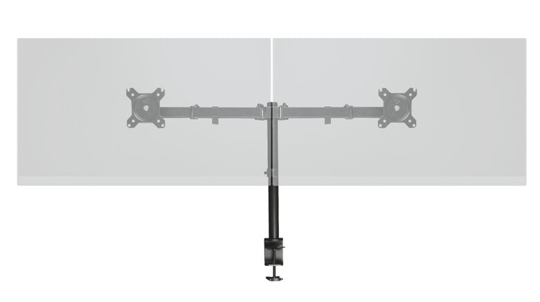 Trust GXT 1120 Mara Dual Monitor Arm 81,3 cm (32") Morsa Nero