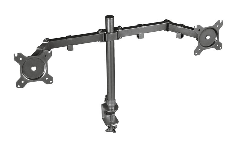 Trust GXT 1120 Mara Dual Monitor Arm 81,3 cm (32") Morsa Nero