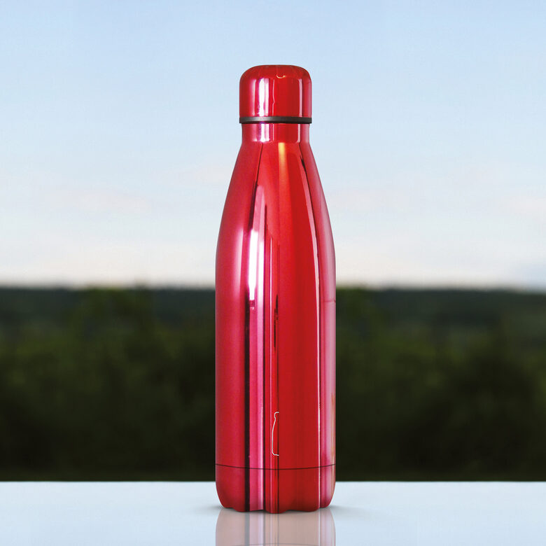 The Steel Bottle - Chrome Series 500 ml - Red Gold