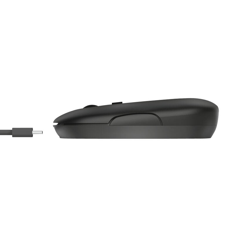 Trust Puck mouse Ambidestro Wireless a RF + Bluetooth Ottico 1600 DPI