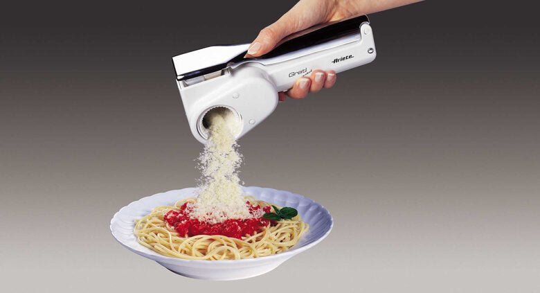 Ariete GRATÌ METAL grattugia elettrica Acciaio inossidabile, Bianco