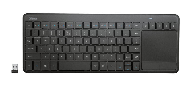 Trust Vaia tastiera RF Wireless QWERTY Italiano Nero