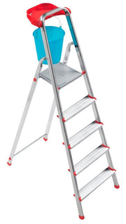 SCAB Giardino 802 scala Scaletta con gradini Alluminio