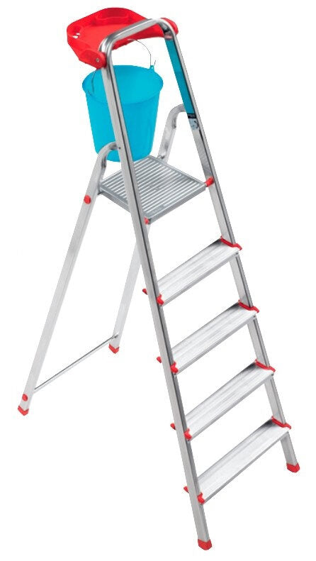 SCAB Giardino 802 scala Scaletta con gradini Alluminio