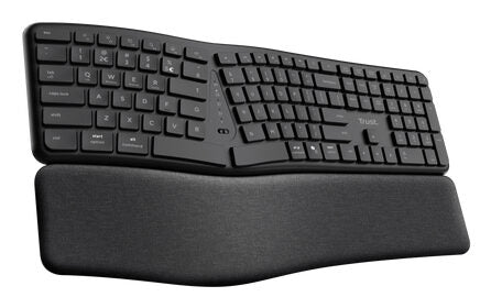 Trust Keyra Tastiera wireless multi-dispositivo ergonomica