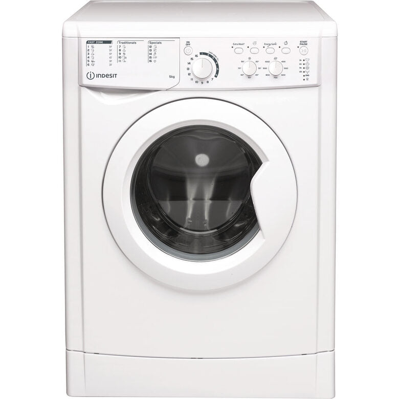 Indesit EWSC 51051 W EU N lavatrice Caricamento frontale 5 kg 1000 Giri/min F Bianco
