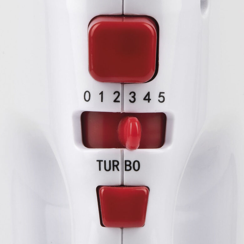 Girmi SB82 Sbattitore con base 400 W Rosso, Bianco